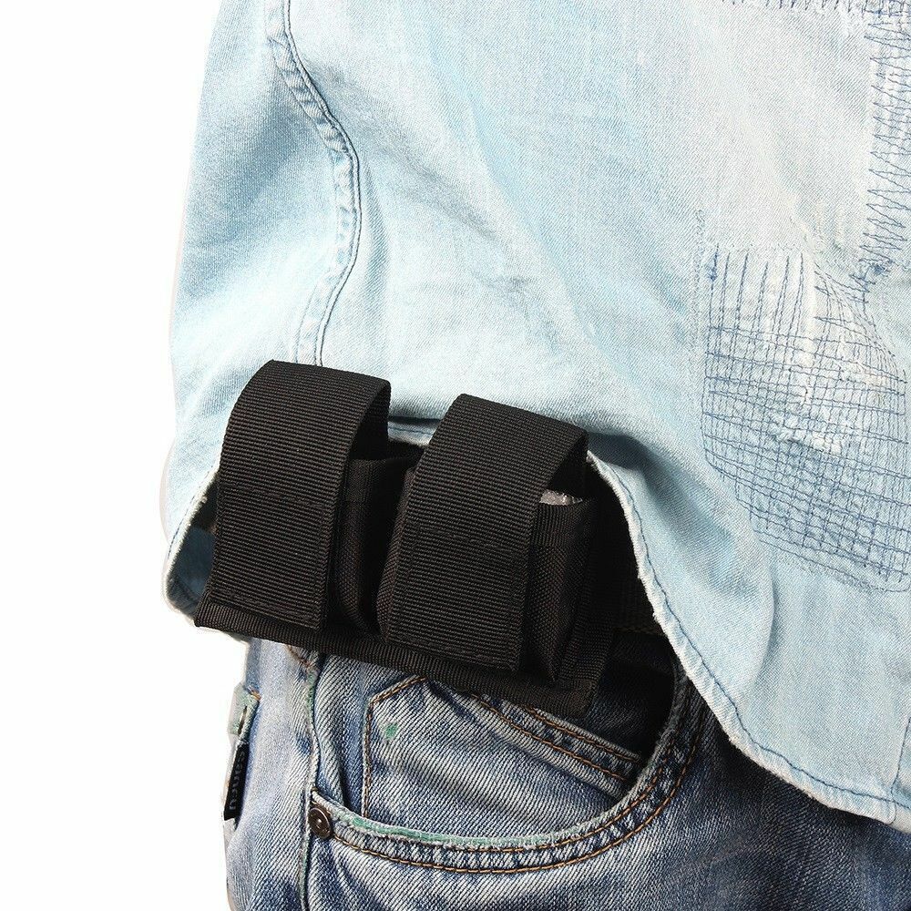 Speedloader Pouch Case Holder Nylon Tactical Double Speedloader Belt Universal