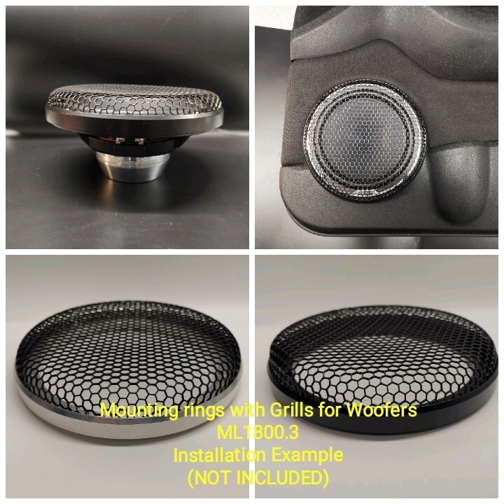 Hertz ML1800.3, 1 Set New Woofers Hertz Mille ML1800.3