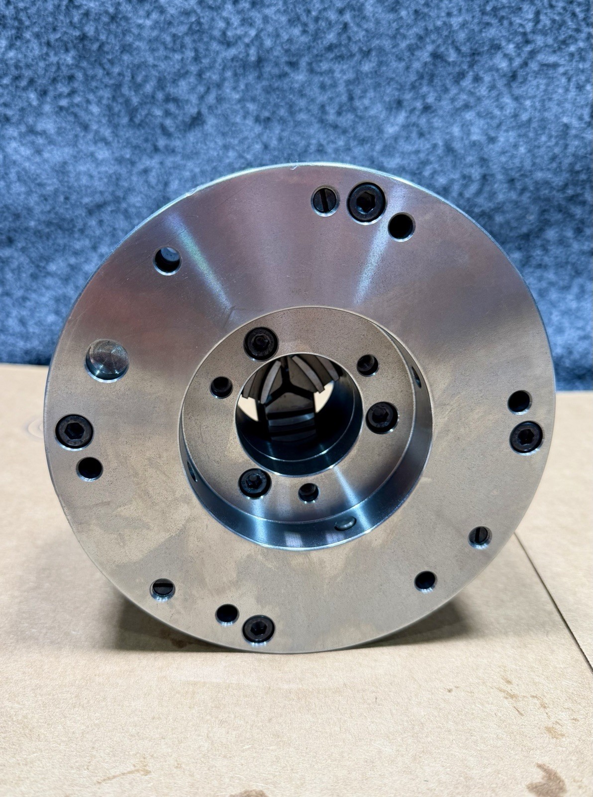 BUCK AT063RC 6" Inch 3 Jaw Manual Lathe Chuck Plain Back