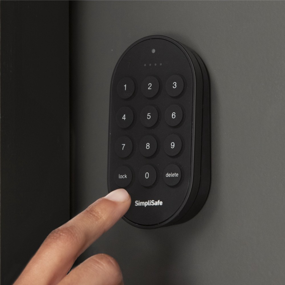 SimpliSafe Smart Lock Black