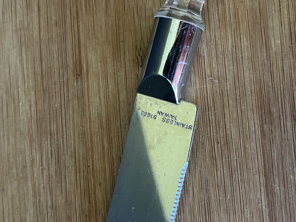 Wedding Cake Knife with Acrylic Handle