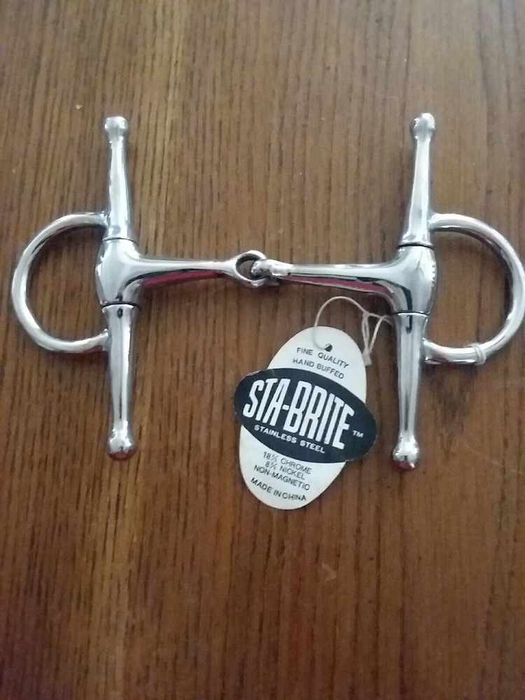 Stabrite Driving Snaffel 3 1/2" Horse Bit
