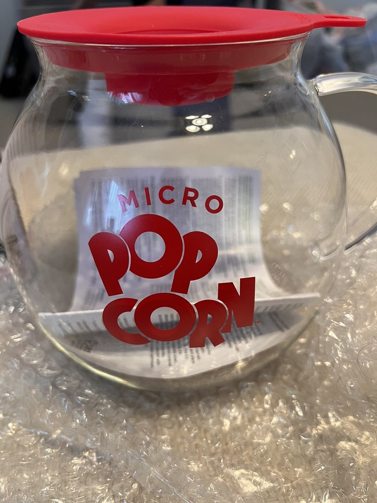 New open box Ecolution Premium Microwave Popcorn Popper 3 Quart Capacity