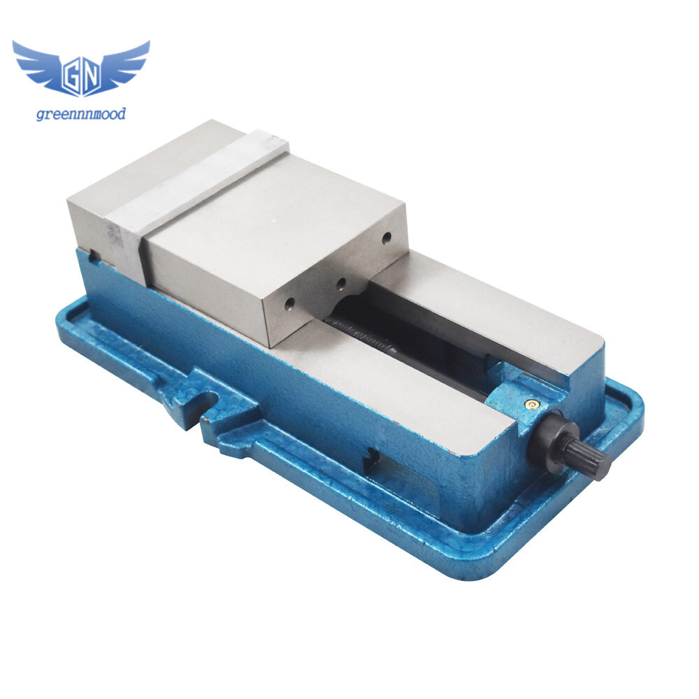 5" Lockdown CNC Milling Machine Vise Clamping Vice Precision Without Base