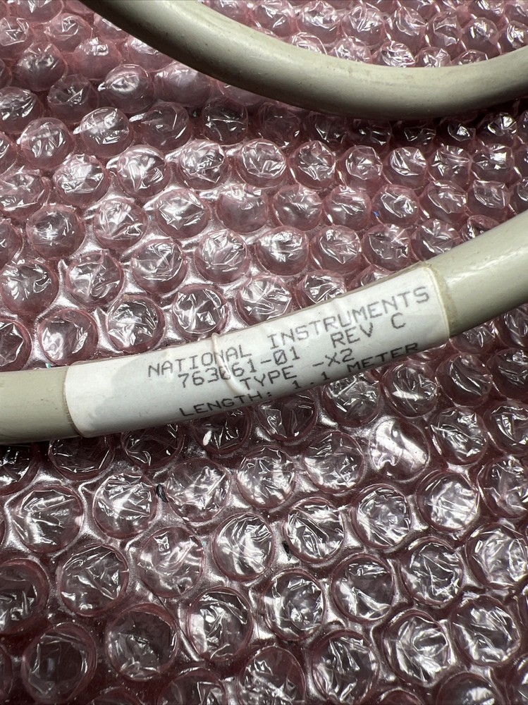 Used National Instruments 763061-01 TYPE-X2 Cable 42"