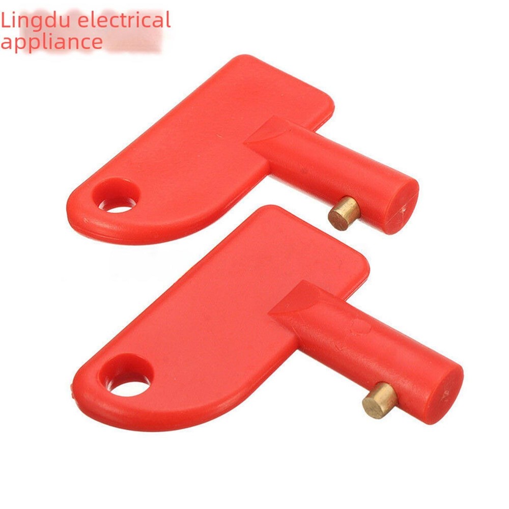 2Pcs Generic Battery Disconnect Isolator Keys Directly Replace for Auto