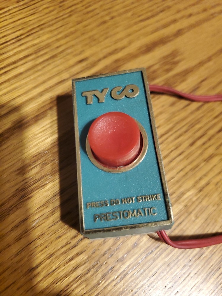 TYCO Prestomatic Button Switch ONLY HO Scale Accessory Control Tested & Working