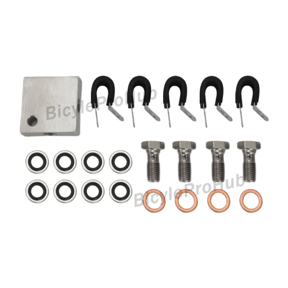 Front Brake Hose Line Braided For Arctic Cat 400 450 500 550 650 700 1000 XT TRV