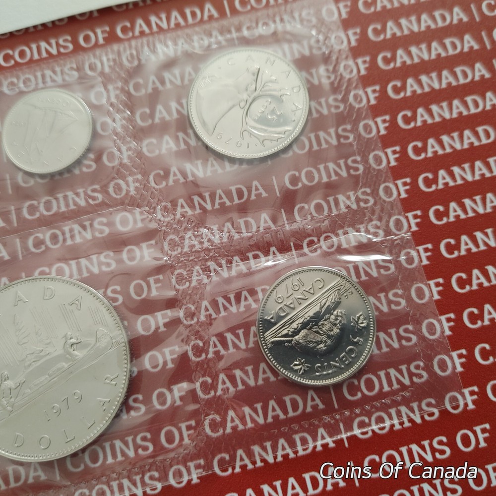 1979 Canada Prooflike 6 Coin Original Set Multiple Sets Available #coinsofcanada