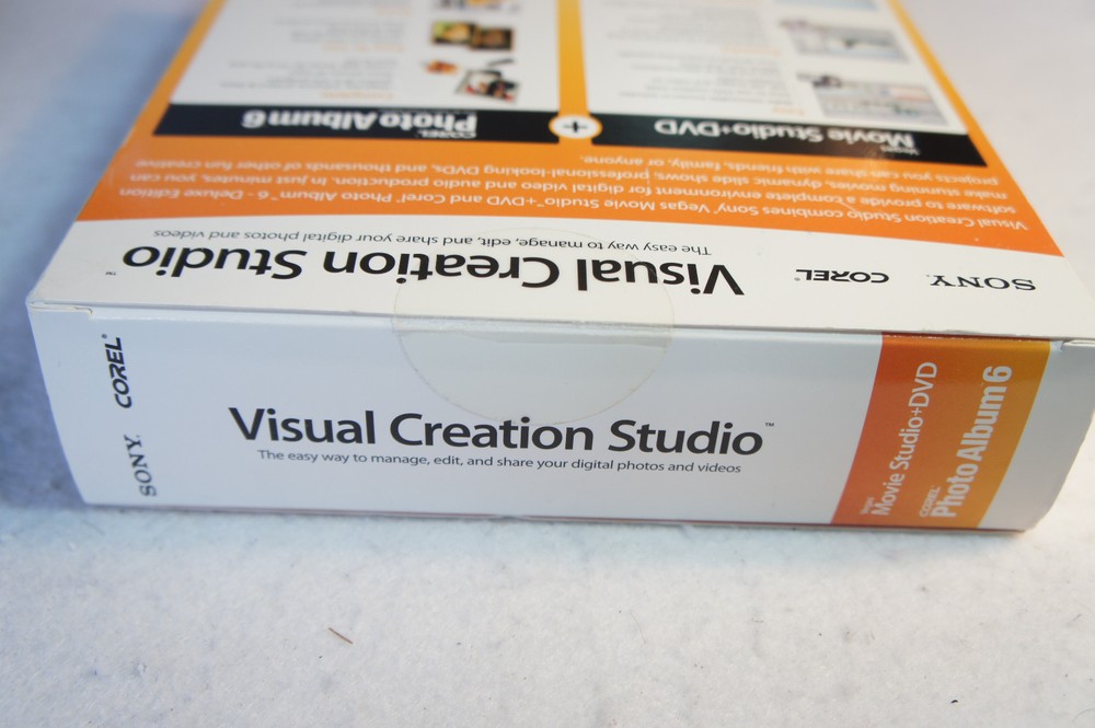 Sony Corel Visual Creation Studio