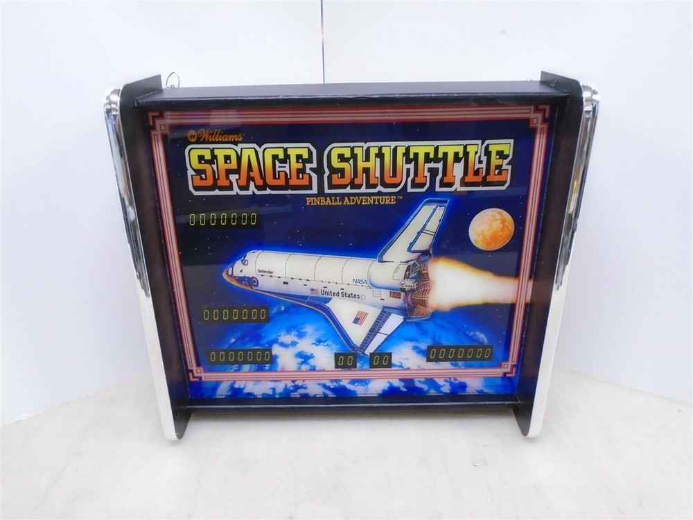 Williams Space Shuttle Pinball Head LED Display light box