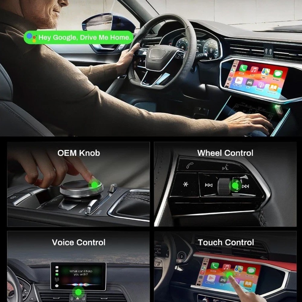Wireless CarPlay Adapter For iPhone Apple USB Auto Wireless Dongle Plug ＆Play