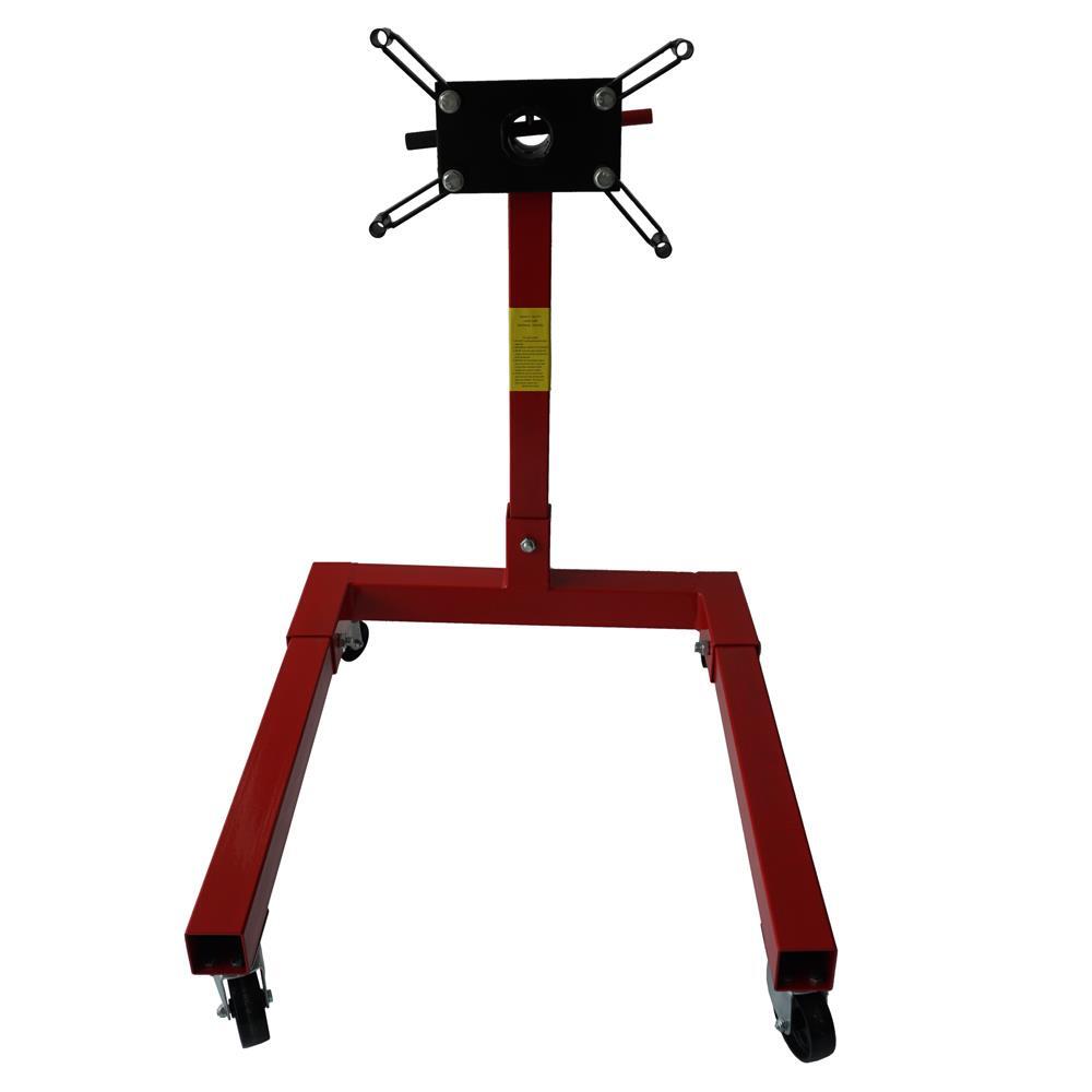 Engine Stand 1250lbs Motor Hoist Dolly 360 Degree Adjustable Mounting Head