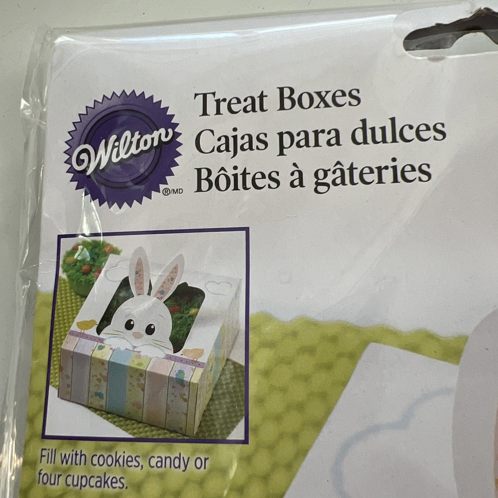 Wilton Bunny Easter Treat Boxes new