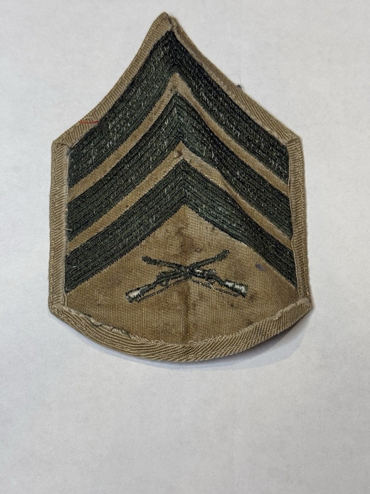 Used US Marine SERGEANT E-5 Rank Large Chevron