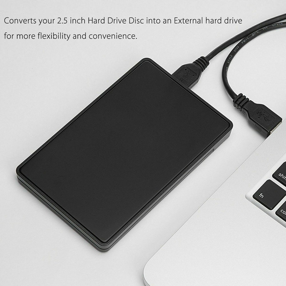 USB 3.0 SATA SSD External Hard Drive Portable Desktop Mobile Hard Disk Case