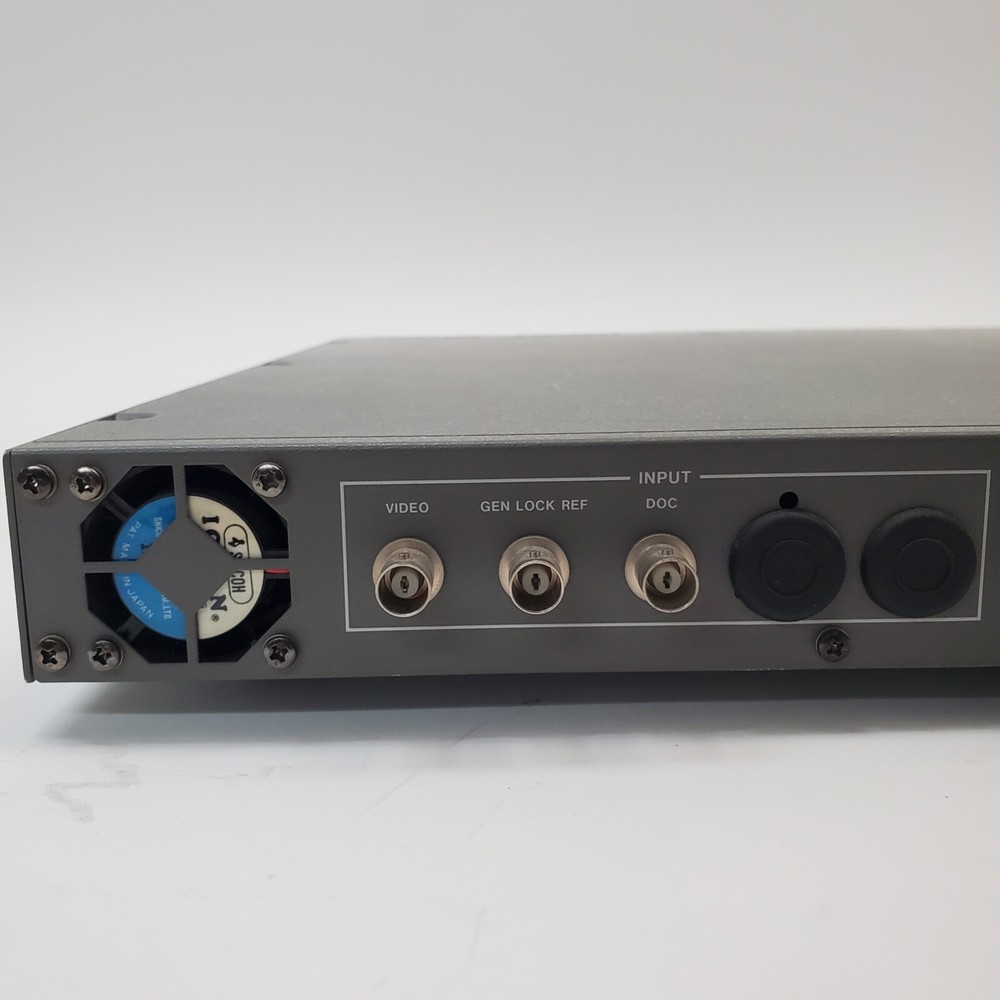 FOR-A FA-220 Digital Time Base Corrector TBC NTSC Synchronizer Powers On READ