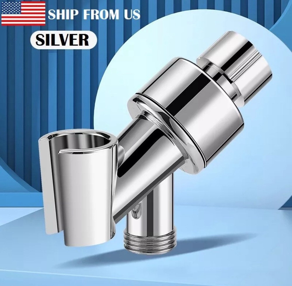 Handheld Shower Head Holder Wall-mounted Adjustable Shower Arm Bracket Universal