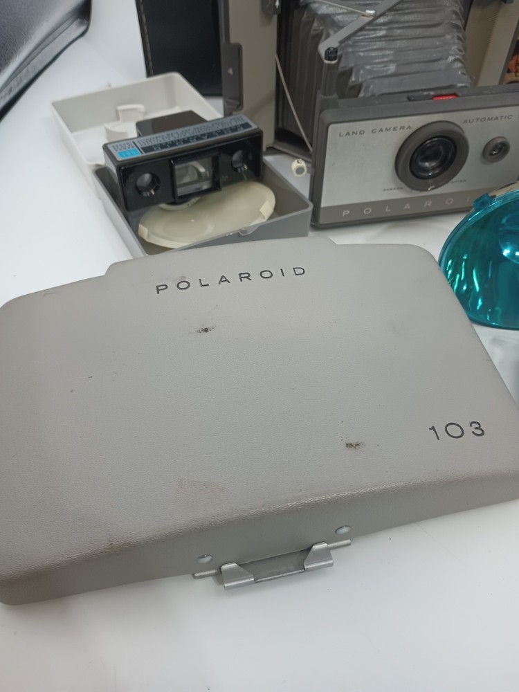 Polaroid 103 Land Camera + Case + Accessories