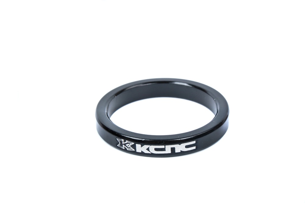 KCNC Solid Road MTB eBike BMX Bicycle Headset Spacers 5mm-Height 7pcs Black