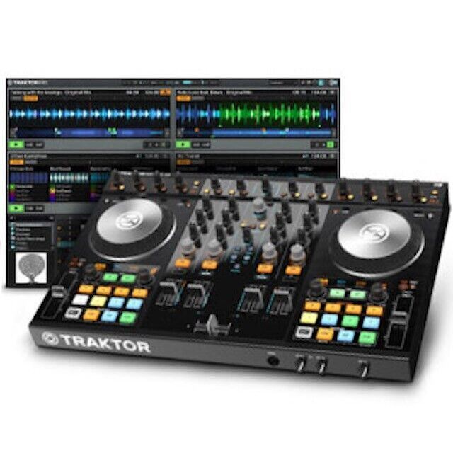 Native Instruments Traktor Kontrol S4 MK2  Pro DJ Controller 4-Deck PCDJ S4MK2