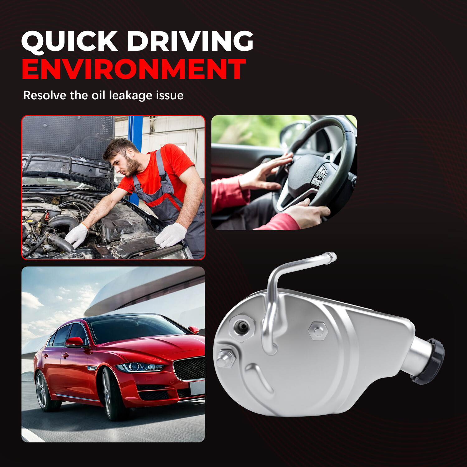 20-8740 Power Steering Pump For Chevrolet Silverado 1500 GMC Sierra 1500 1999-13