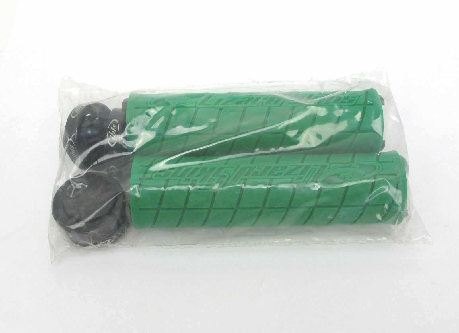 Lizard Skins Logo Mountain Bike Grips Lock-On Dark Green - Ibis Logo $29MSRP