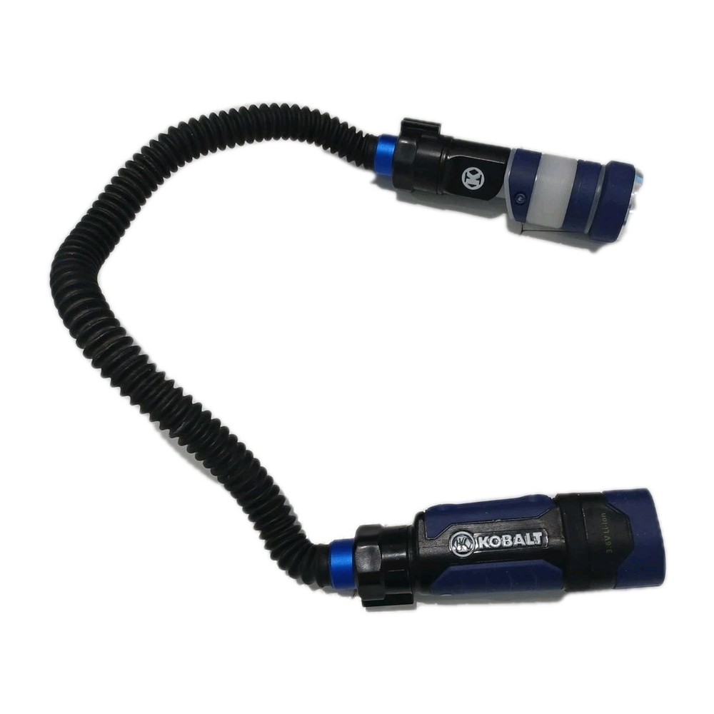 KOBALT HyperCoil LED Snake Work Light RECHARGABLE Battery 498288 Flashlight