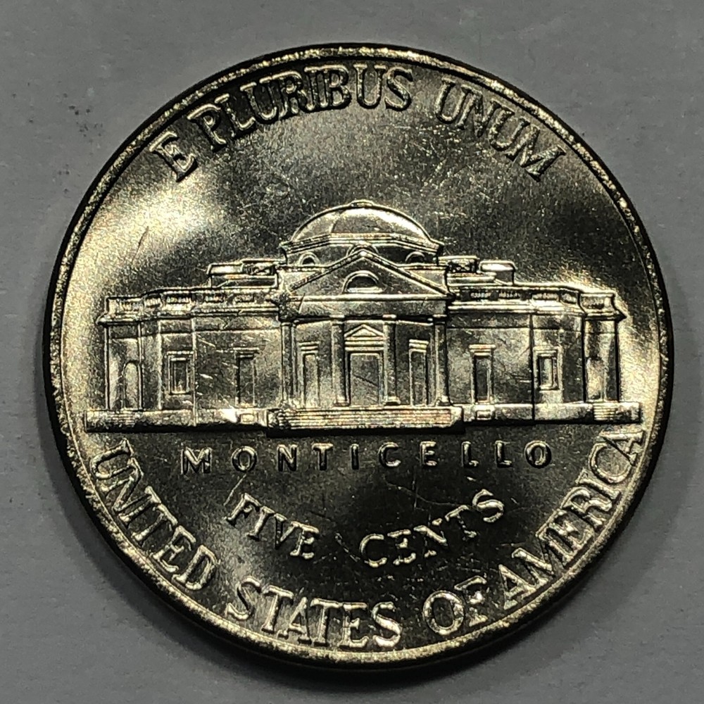 1999 P - Jefferson 5 cent - Brilliant Uncirculated