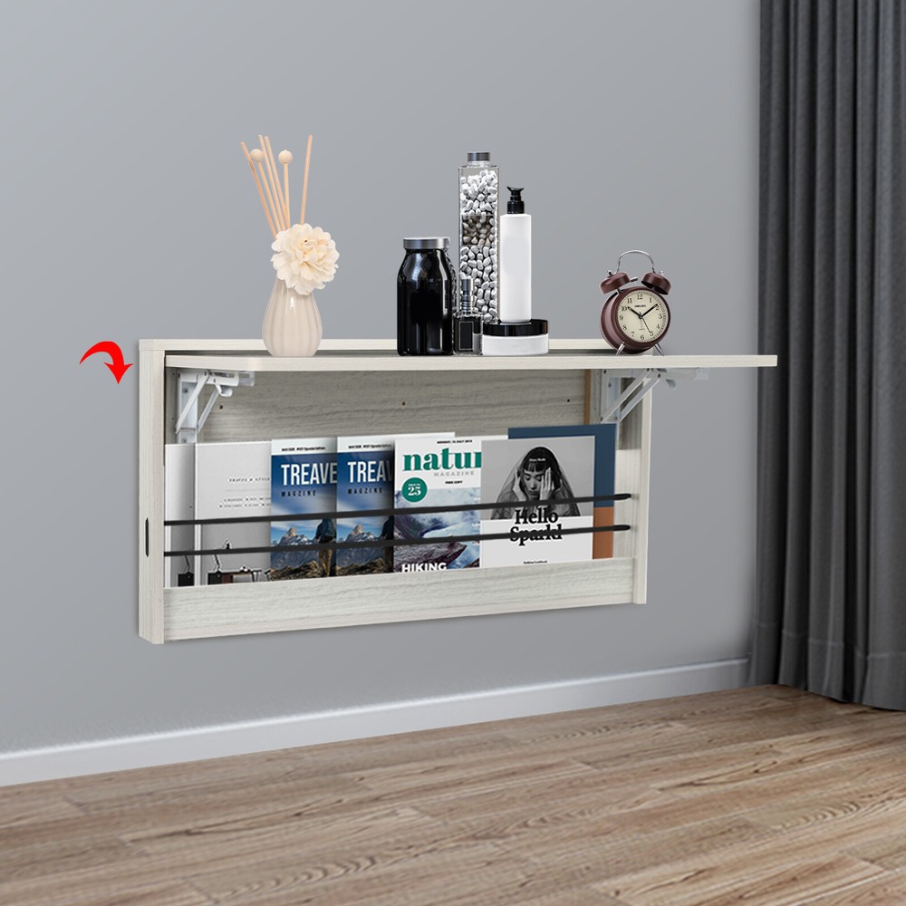 Wall Mounted Folding Table Light Gray Fold Down Table Wall Mounted Home