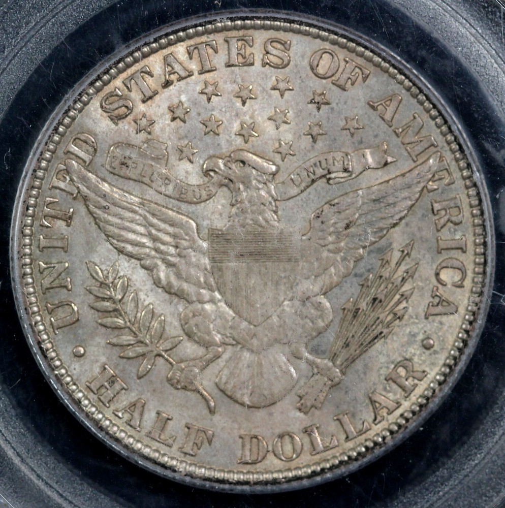 1912 50c Barber Half Dollar PCGS MS 63