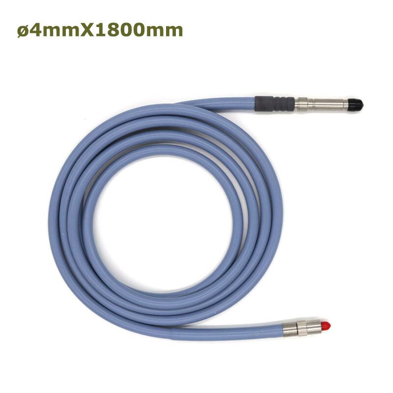1pcs Endoscope Fiber Optic Light Cable 1.8M Endoscopy LED Light Source Guide