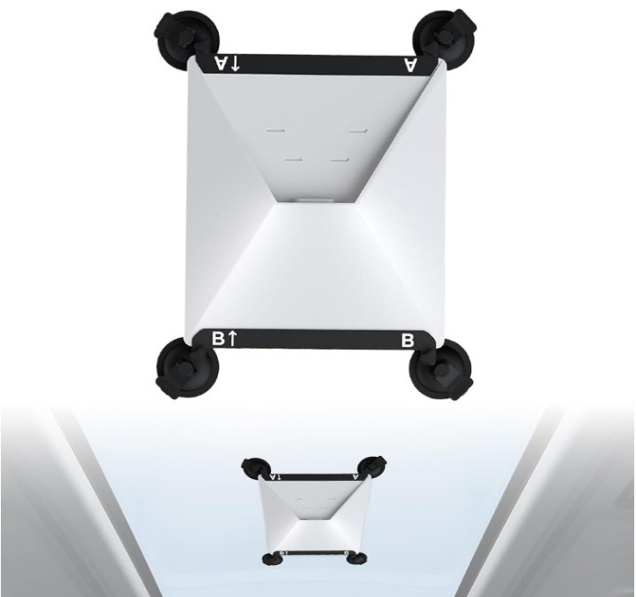 Starlink Mini Suction Cum Mount for Sunroofs, Windows- RVs, Cars, Boats - Strong