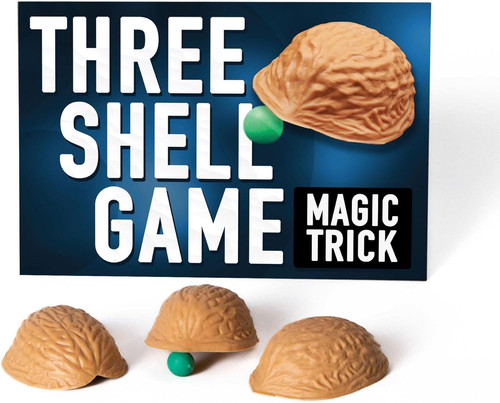 Magic Makers Deluxe Three Shell Game Set - Classic Trick for All Skill...