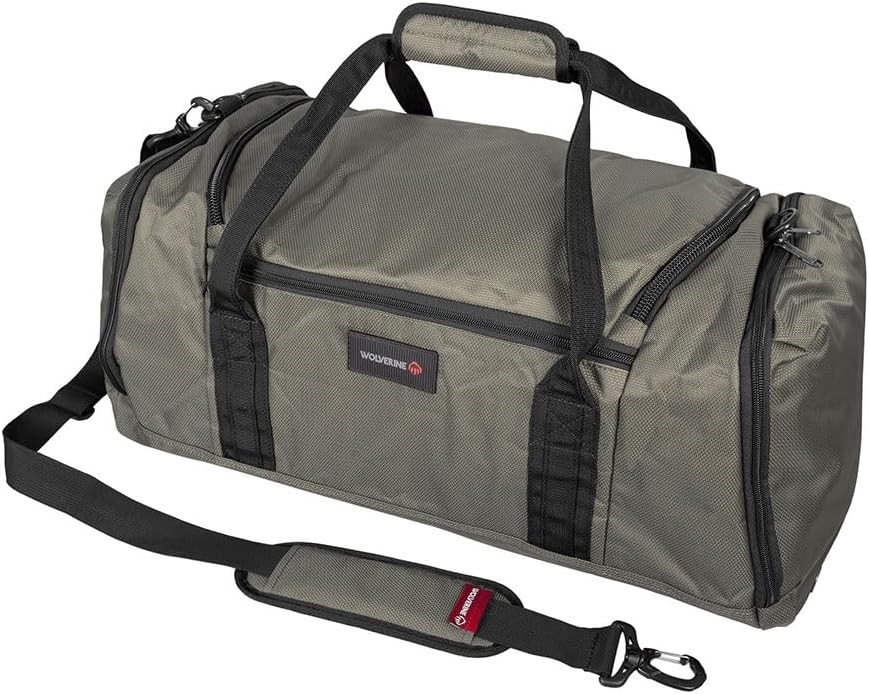 Wolverine 26" Duffel with Boot Compartment Gunmetal