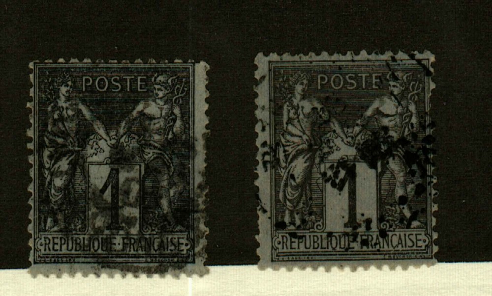 France #86, 86a used