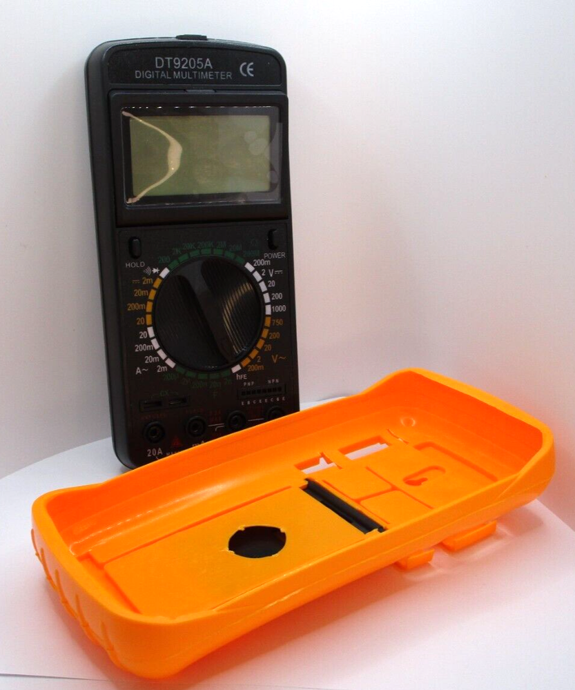 Digital Multimeter Tester Big Rotating Screen AC DC Voltage Current Capacitance