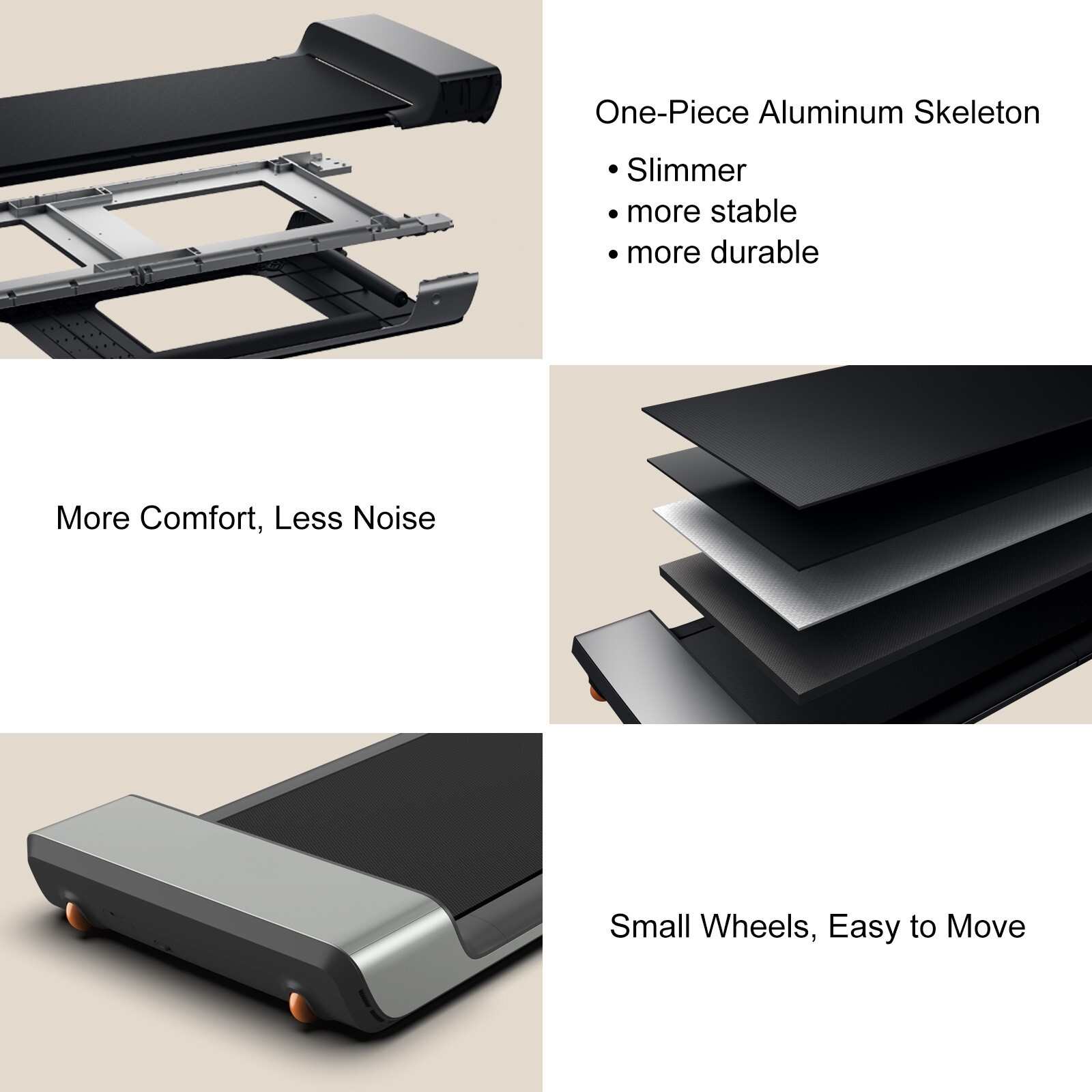 WalkingPad P1 Foldable Walking Treadmill speed up to 3.75MPH