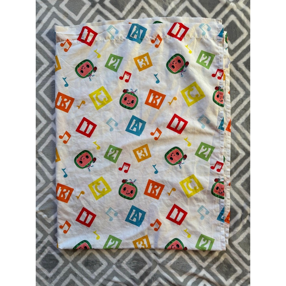 Cocomelon 4 Piece Toddler Bedding Set