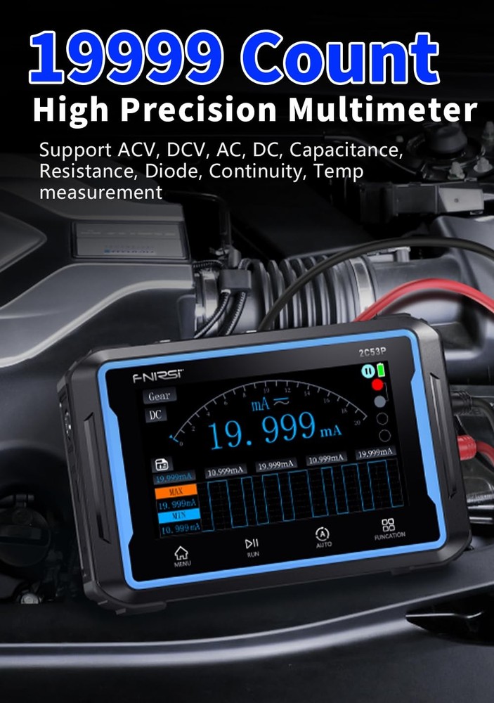 Portable Oscilloscope Multimeter Signal Generator