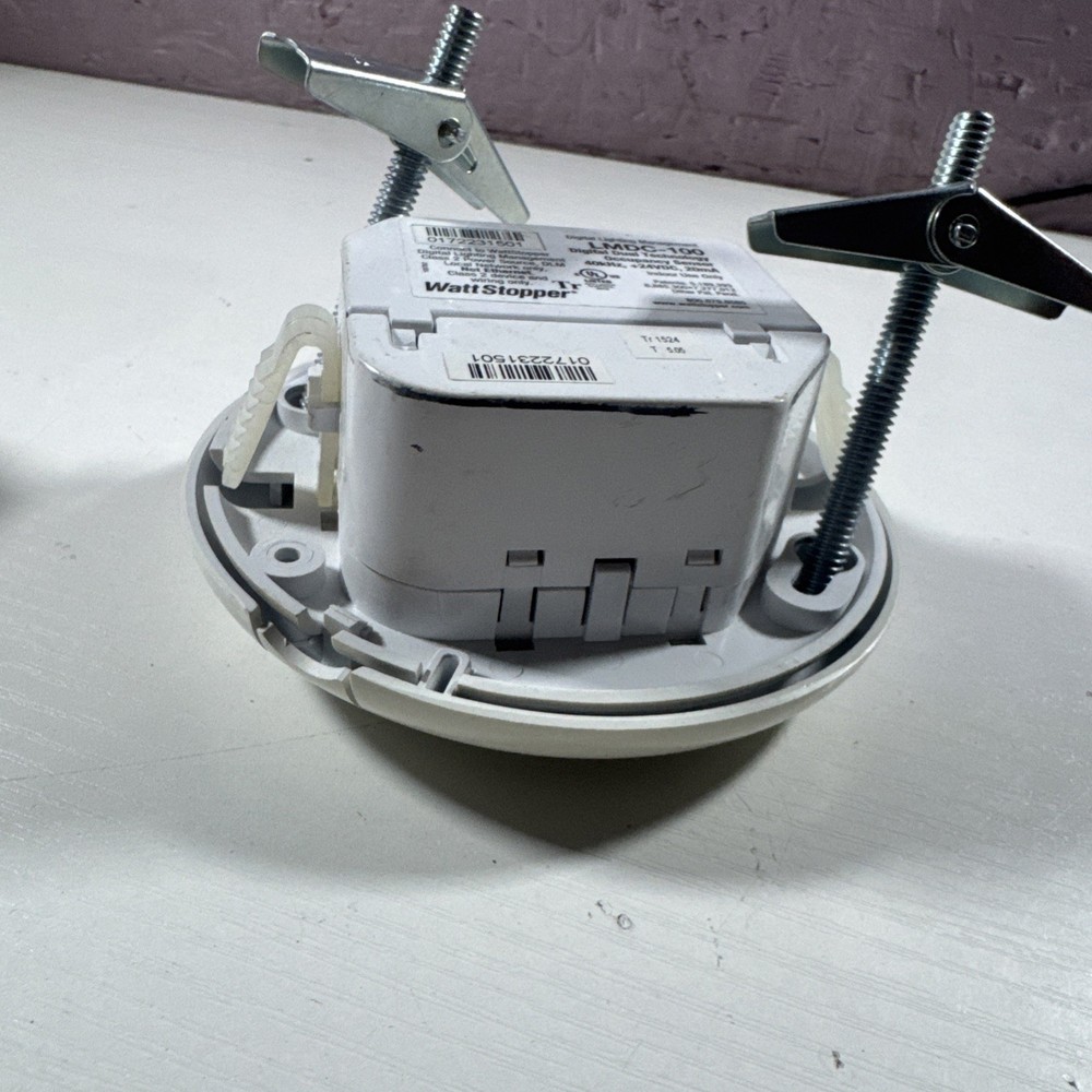READ (2) Wattstopper LMDC-100 DLM Dual Tech Sensor Ceiling Mount UNTESTED