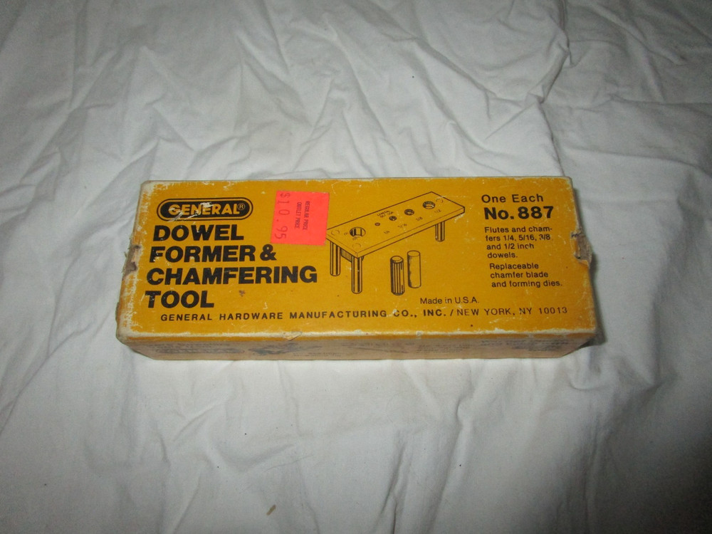 General Dowel Former & Chamfering Tool , NO. 887