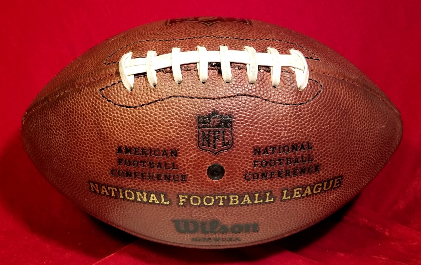 2012 Dallas Cowboys Team Game Football RARE NFL Duke Gamer Ball vtg