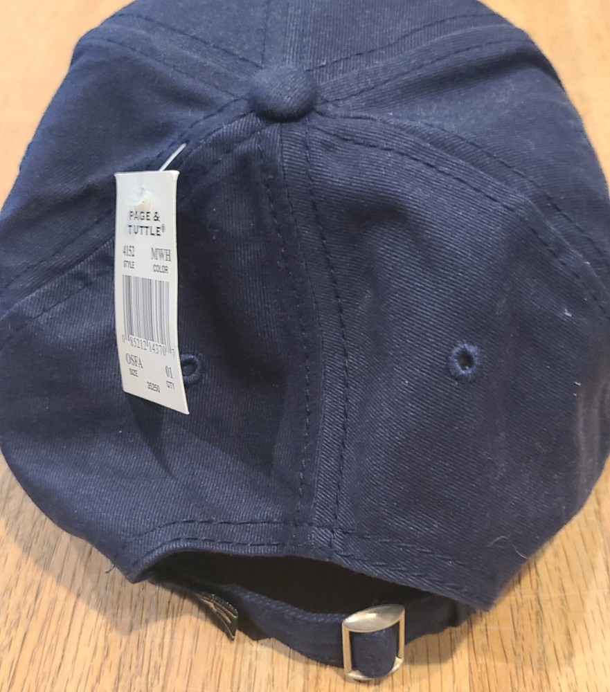 Citation Shares Hat golf cap adjustable Page & Tuttle NWT