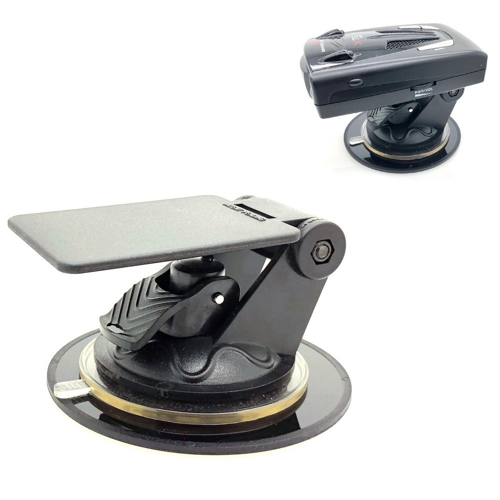 Universal Radar Detector Dashboard Windshield Suction Mount compatible with a...