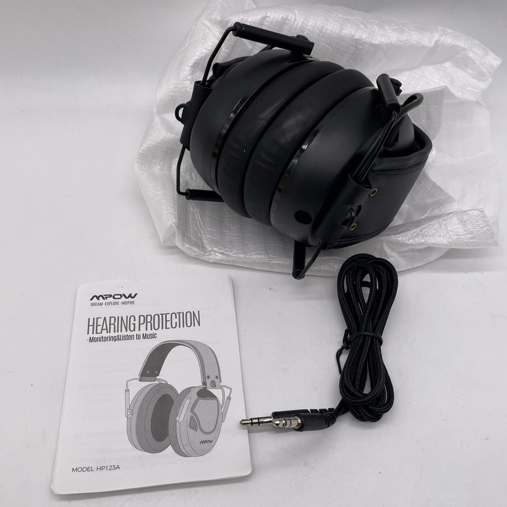 MPOW Electronic Ear Muffs HP123A New Open Box