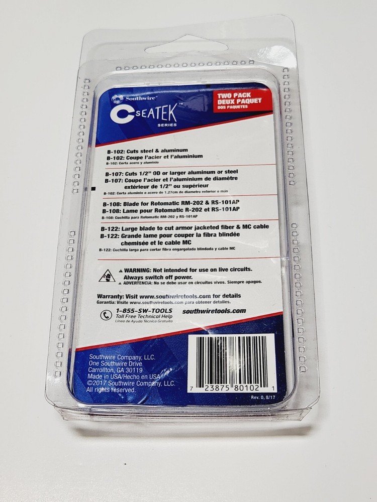 Southwire Roto Split Replacement Blades B-102