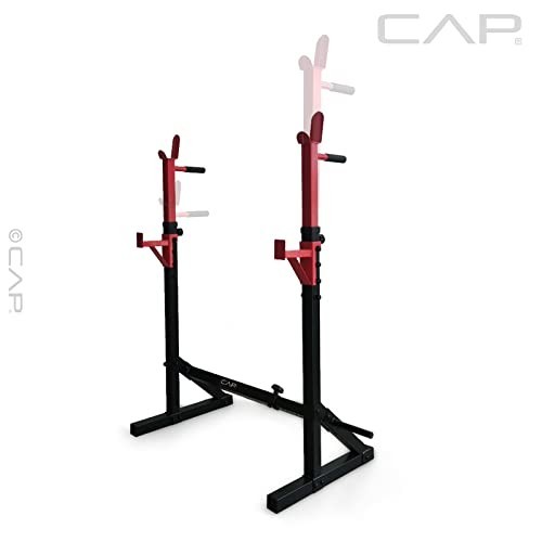 Adjustable Multi-Function Squat Rack for Home Gym - Heavy Duty Strength Training