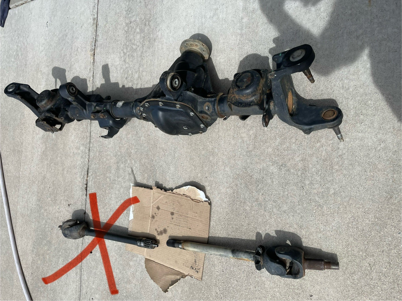 2018 JEEP WRANGLER JL JLU FRONT M186 DANA 30 RATIO 3.45 OEM FRONT DIFFERENTIAL