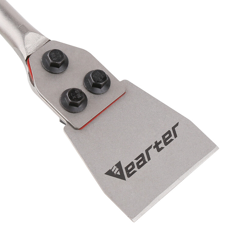 3'' X 12'' SDS PLUS Chisel Floor Scraper Wide Tile Removal Steel Flat Chisel